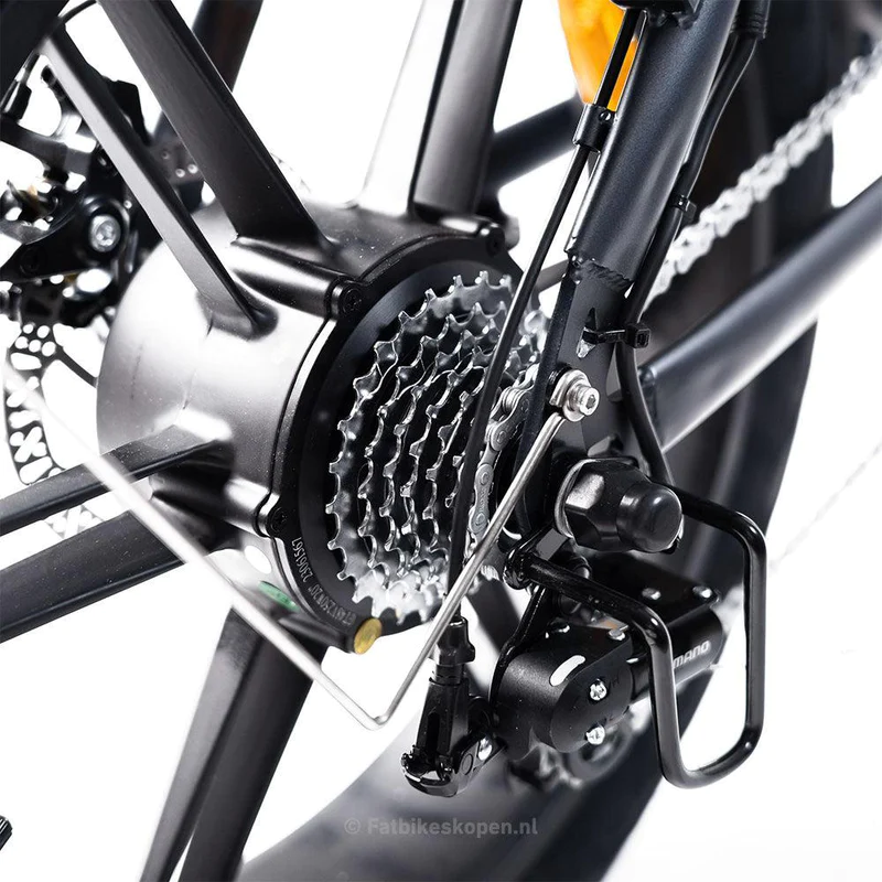 Ouxi V8 3.0 - Fatbike - Antraciet of Zwart